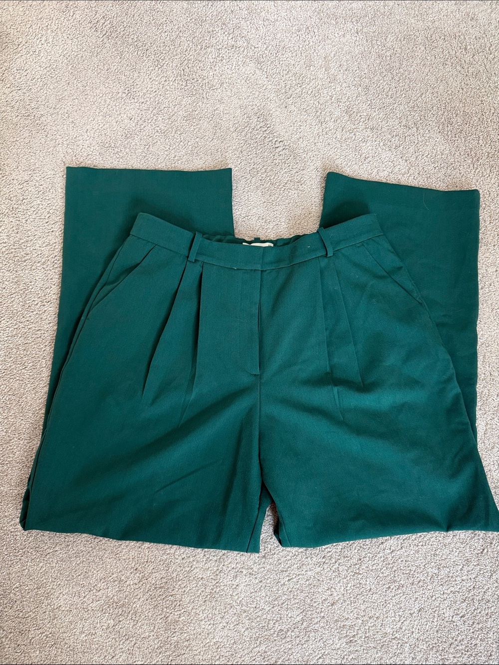 Abercrombie & Fitch Sloane Tailored Wide Leg Pant